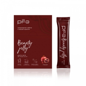 Бьюти желе со вкусом &laquo;Гранат&raquo; WELLLAB PRO SCIENCE, 20 стиков по 15 г